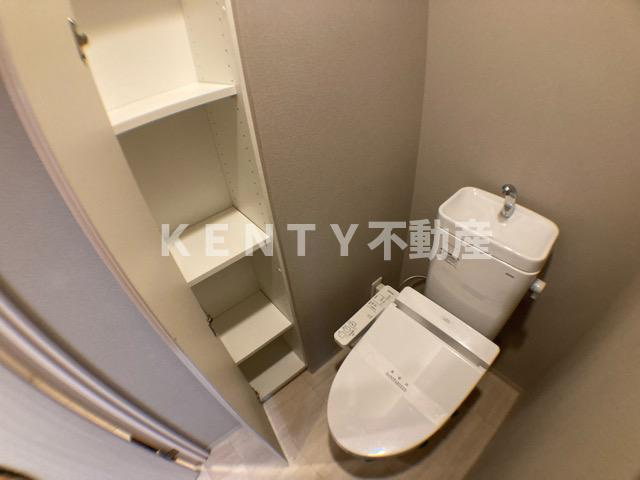 【トイレ】 | ルフォンブランシェ品川南大井 | 落ち着いた色調のトイレです