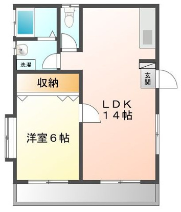 【間取り】 | コーポ坂上