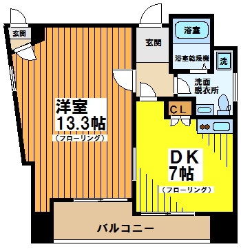 【間取り】 | カナデール幡ヶ谷