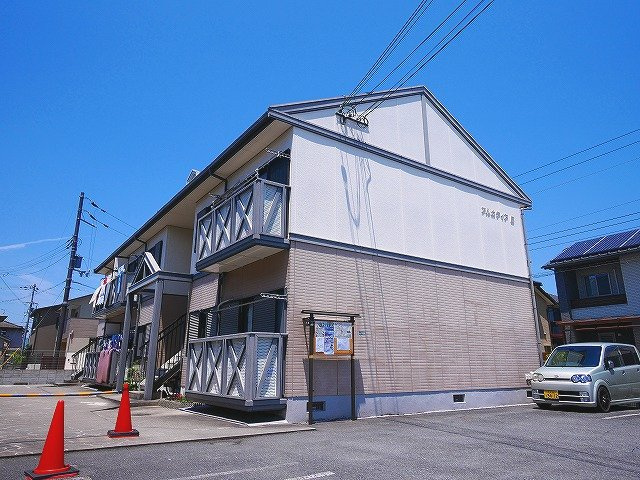 アルカディアBの外観|外観もきれいです
