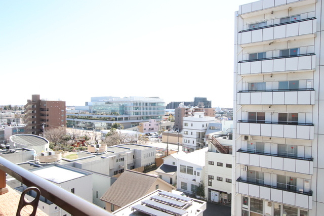 バルコニーからの景色