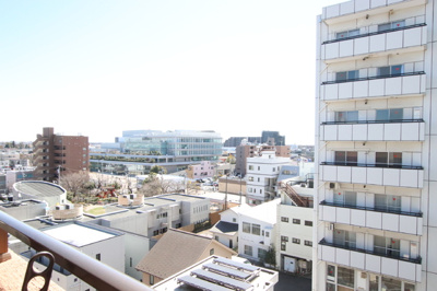 バルコニーからの景色