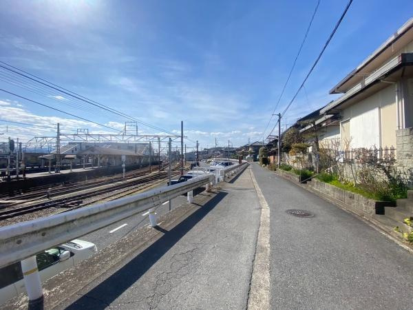 橋本市古佐田３丁目　土地の前面道路含む現地写真