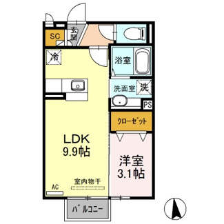 【間取り】 | シェモア・パール