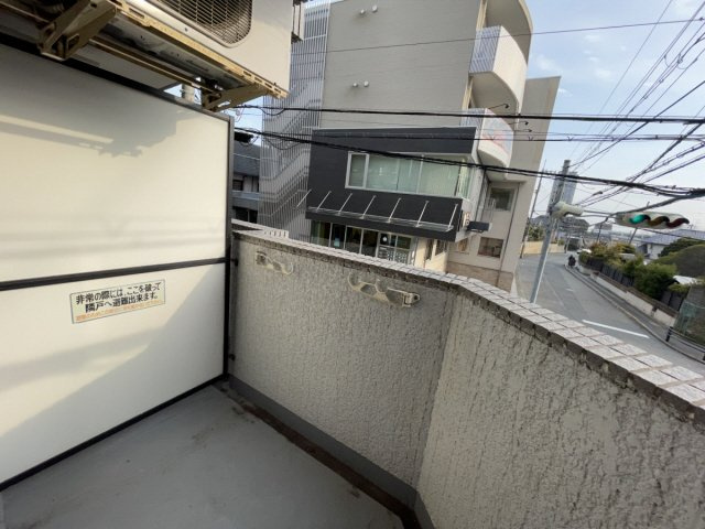 エスペラール御影のバルコニー