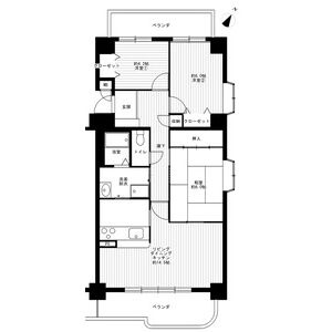 Casa Porto岸和田の間取り