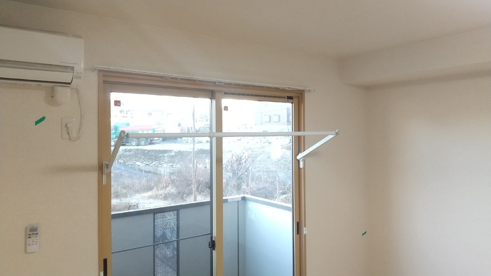 セジュール野口の展望|室内物干し