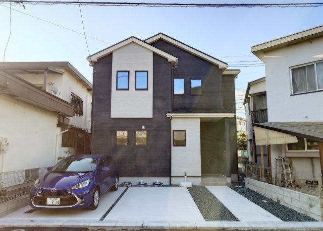 ーFITーフィットー小倉南区田原新町１丁目３期　【小倉南区　新築戸建て】の外観|駐車スペースも3台可能♪【小倉南区　新築戸建て】