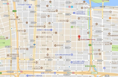【地図】 | プレサンス本町プライム