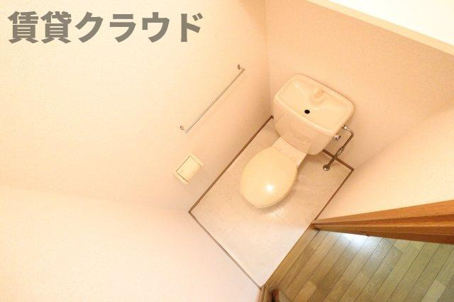 ハイツおゆみ野　Ⅰのトイレ|落ち着いたトイレです