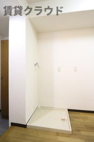 ハイツおゆみ野　Ⅰの洗面所|ゆったりとスペースのある洗面所