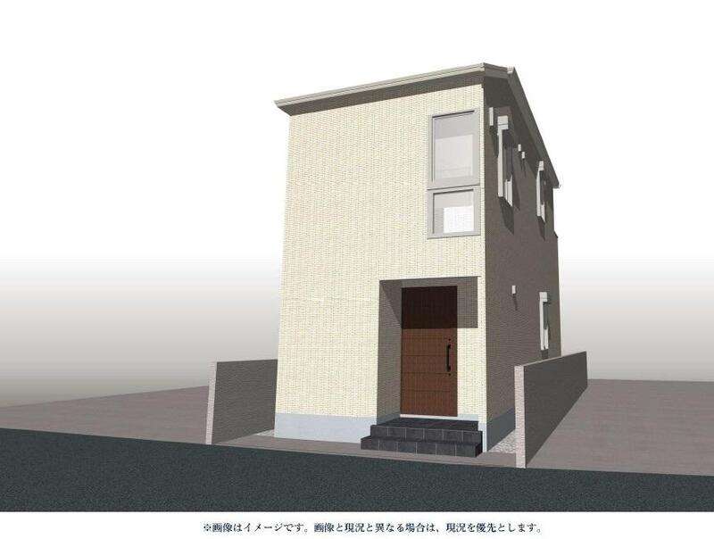 仮称　北沢５丁目戸建ての外観パース