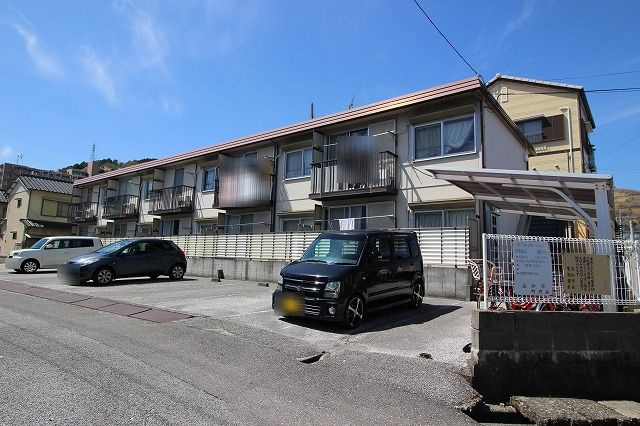 長崎ハイツの外観|外観は落ち着いています