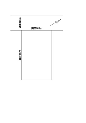 【区画図】 | 河原町袋河原　土地
