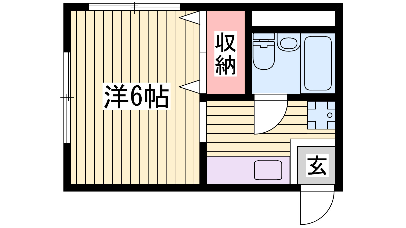 エコ土山の間取り
