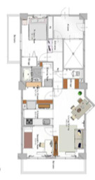 【間取り】 | ⭐グリーンハイツ外堀通り⭐仲介手数料無料（山吹小学校・冨士中学校）