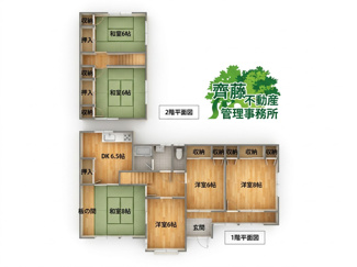 【間取り】 | 駅前北住宅