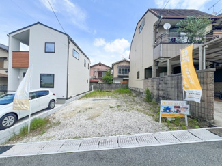【前面道路含む現地写真】 | 宇治市木幡檜尾2区画B号地　売土地　建築条件無し
