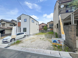 【前面道路含む現地写真】 | 宇治市木幡檜尾2区画B号地　売土地　建築条件無し