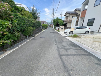 【前面道路含む現地写真】 | 宇治市木幡檜尾2区画B号地　売土地　建築条件無し