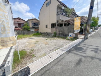 【前面道路含む現地写真】 | 宇治市木幡檜尾2区画B号地　売土地　建築条件無し