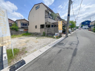 【前面道路含む現地写真】 | 宇治市木幡檜尾2区画B号地　売土地　建築条件無し