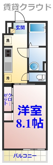 リブリ・Irieの間取り|ひと味違う？不動産屋のイメージを変えたい！『いい部屋ネット千葉蘇我店』へ是非お越しください♪
