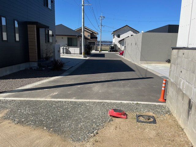 鏡火の口売地の外観