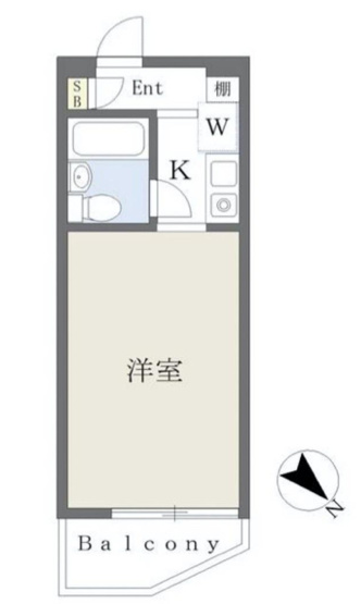 【間取り】 | ポケットハイツ本厚木