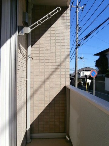 メゾン ド プリュネ Aのバルコニー|バルコニー