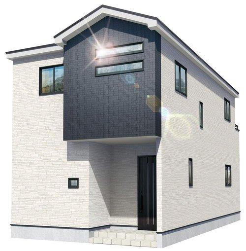 グラファーレ　岡山市南区築港緑町(第2)【仲介手数料無料】の外観パース