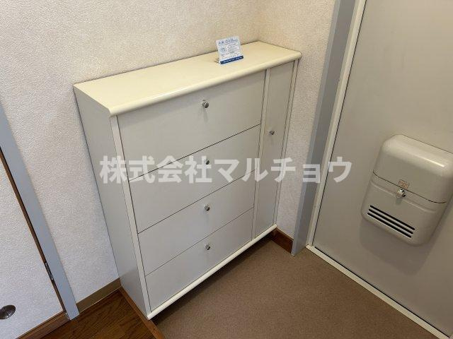 衣笠キャスルハイツのその他共用部分|大きなスペースがあり、収納には困りません