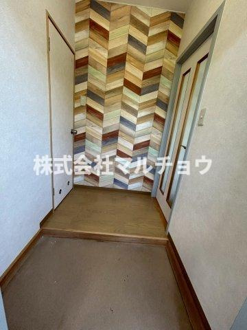 衣笠キャスルハイツの玄関|ゆったりとした玄関です
