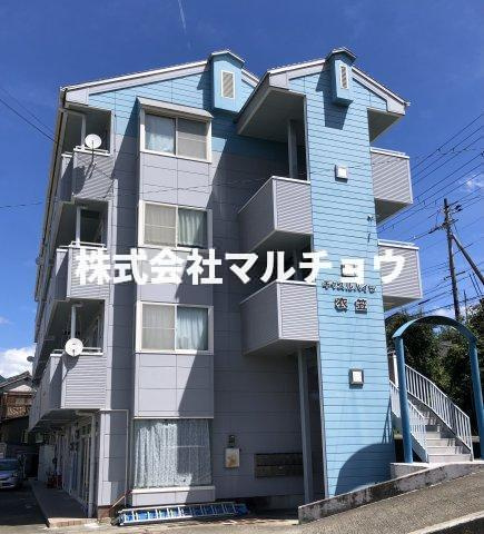 衣笠キャスルハイツの外観|おしゃれな外観です