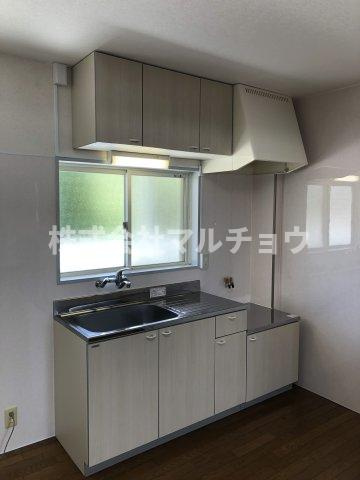 衣笠キャスルハイツのキッチン|キッチンです