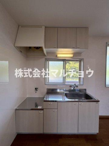 衣笠キャスルハイツのキッチン|使いやすいキッチンです