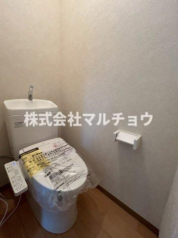 衣笠キャスルハイツのトイレ|清潔感のあるトイレです