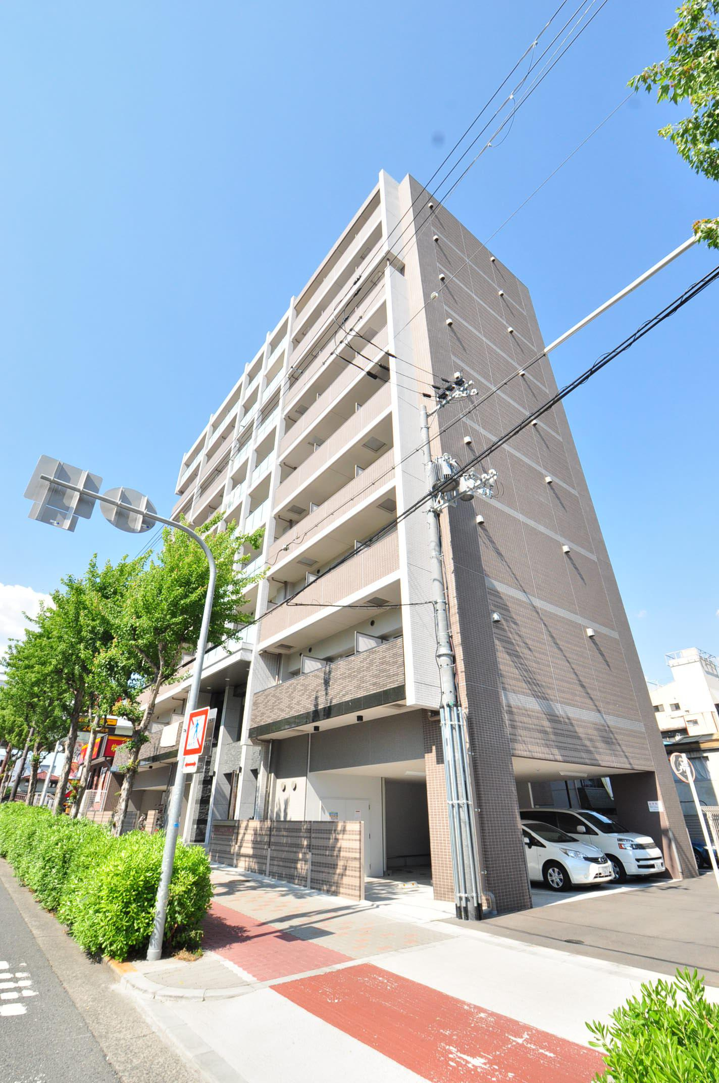 大阪市都島区高倉町３丁目の賃貸マンションの外観