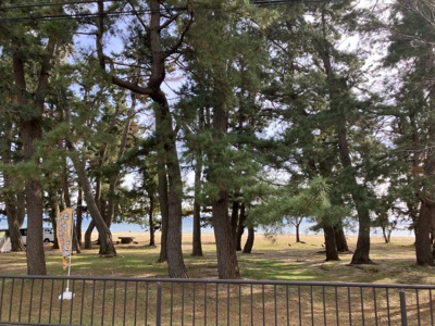 【周辺】 | 高島市安曇川町下小川2248-12　売土地 | 道路を挟んで目の前が琵琶湖岸