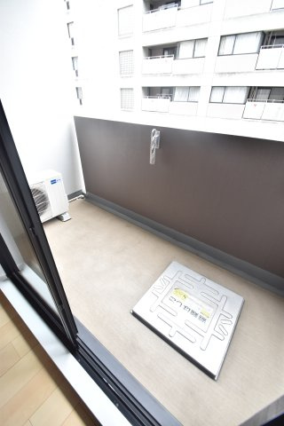 大阪市都島区中野町１丁目の賃貸マンションのバルコニー
