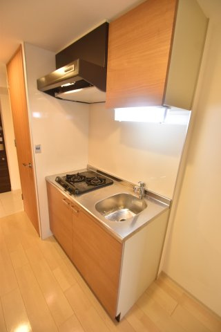 大阪市都島区中野町１丁目の賃貸マンションのキッチン