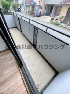 【バルコニー】 | 　コスモコート東 | 落ち着いた時間を過ごせるバルコニーです