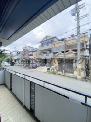 【展望】 | 　コスモコート東 | 室内からの眺望です