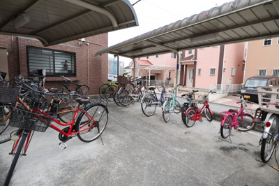 【その他共用部分】 | プラザハイツ二ツ屋E | 駐輪場