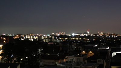 【展望】 | パラスト上北沢 | 夜景がとってもキレイです♪