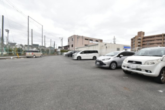 スカイロードとのしろの駐車場