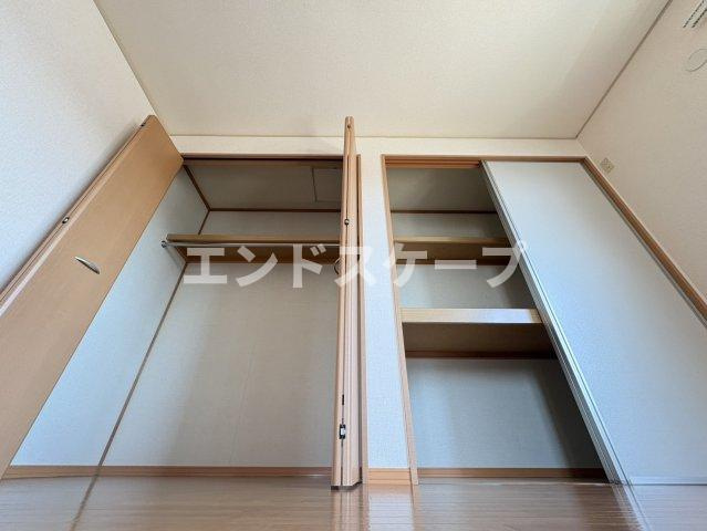 パーチェ　Ｂの収納|高崎、前橋のお部屋探しはエンドスケープまで！お客様の理想お聞かせ下さい♪