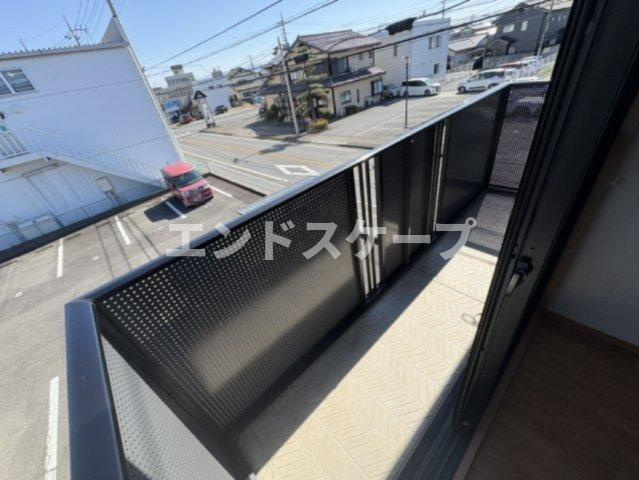 パーチェ　Ｂのバルコニー|高崎、前橋のお部屋探しはエンドスケープまで！お客様の理想お聞かせ下さい♪
