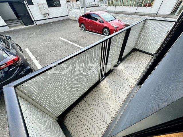 パーチェ　Ｄのバルコニー|高崎、前橋、伊勢崎エリアのお部屋探しはエンドスケープまで！お客様の理想お聞かせ下さい♪