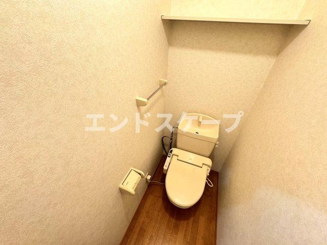 パーチェ　Ｄのトイレ|高崎、前橋、伊勢崎エリアのお部屋探しはエンドスケープまで！お客様の理想お聞かせ下さい♪